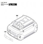 Bosch 2 607 336 235 GBA 18V Battery Pack Spare Parts